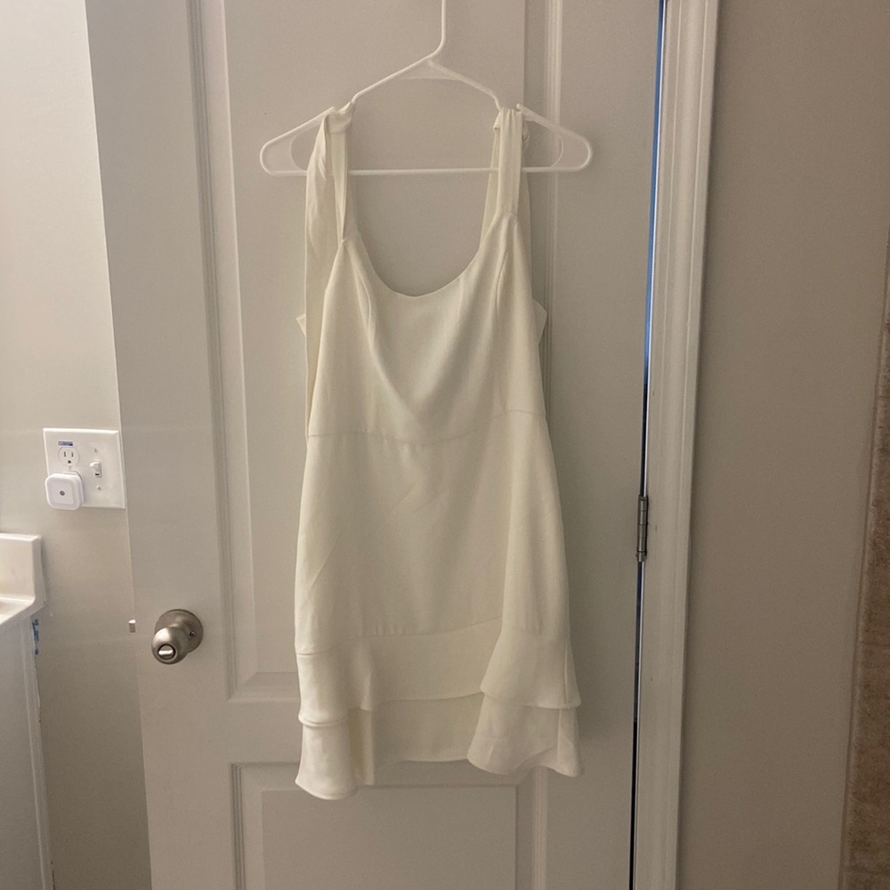 Adelyn Rae White Tie Dress - New with Tags!